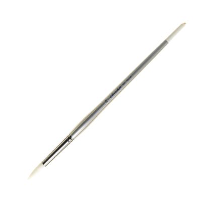 Picture of Silver Brush Silverwhite Series Long-Handle Paint Brush, Size 10, Round Bristle, Synthetic, Multicolor