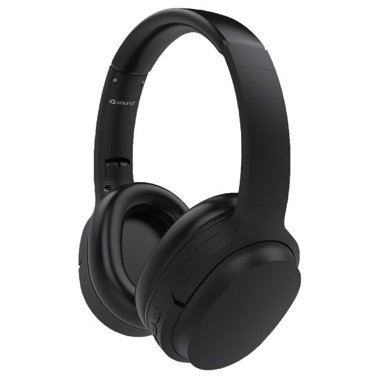 Picture of Supersonic Active Noise-Cancelling Bluetooth Headphones, Black