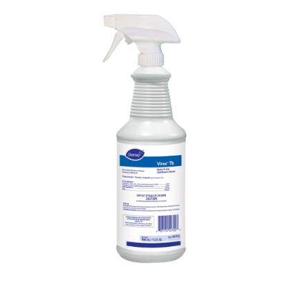 Picture of Diversey Virex TB Disinfectant Cleaner, Lemon, 32 Oz, Case Of 12