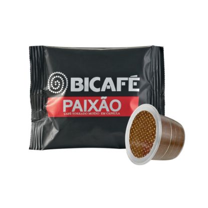 Picture of Bi-Cafe Single-Serve Coffee Pods, Paixao, Carton Of 50