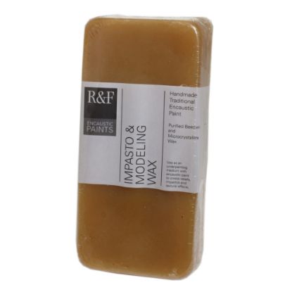 Picture of R & F Handmade Paints Impasto Modeling Wax, 333 mL, Cake