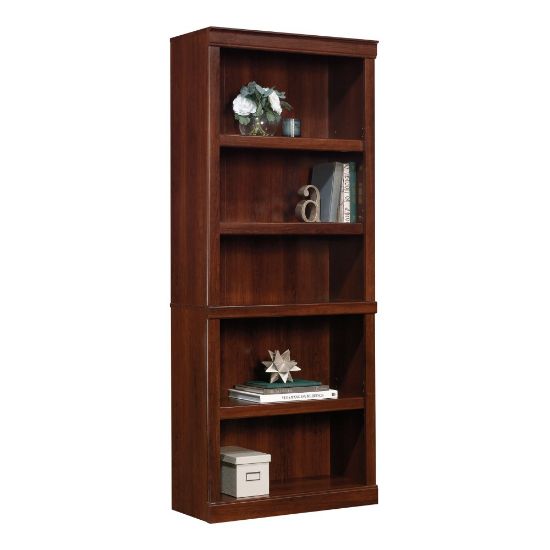 Picture of Realspace 72inH 5-Shelf Bookcase, Mulled Cherry