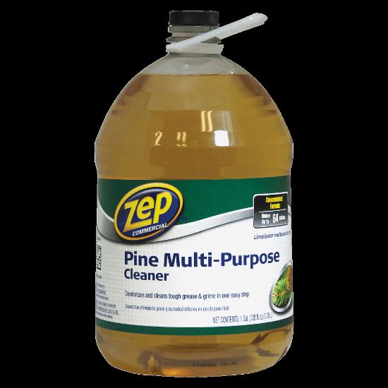 Picture of Zep Commercial Multipurpose Pine Cleaner, 128 Oz Bottle