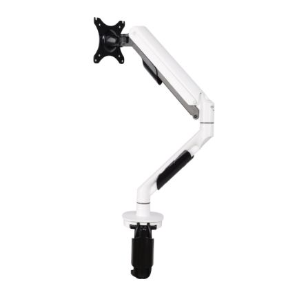 Picture of Loctek Q7 Monitor Arm, Single, 13 13/16inH x 12 15/16inW x 4 5/16inD, White