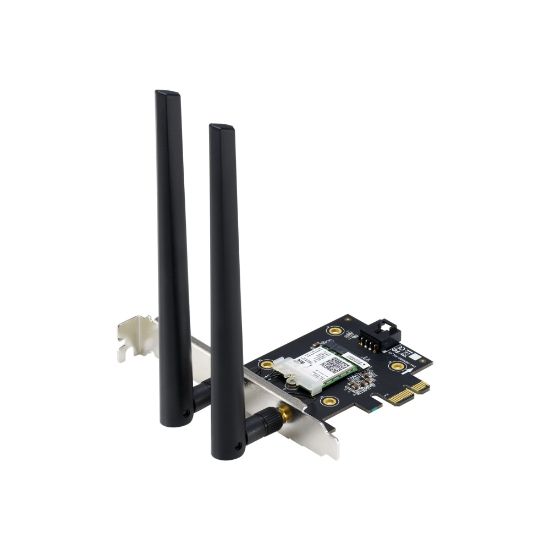 Picture of ASUS PCE-AX3000 - Network adapter - PCIe - 802.11a, 802.11b/g/n, Bluetooth 5.0, 802.11ax