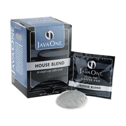 Picture of Java One Single-Serve Coffee Pods, House Blend, Carton Of 14