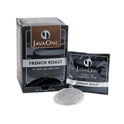 Picture of Java One Single-Serve Coffee Pods, French Roast, Carton Of 14