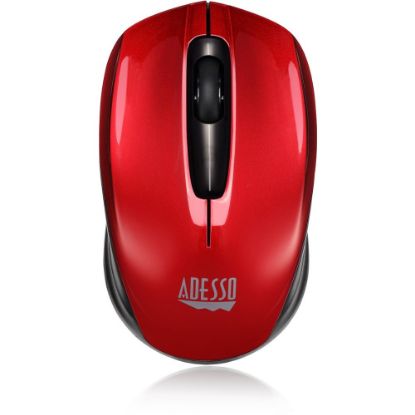 Picture of Adesso iMouse S50R Mini Wireless Optical Mouse, Red, 2MB511