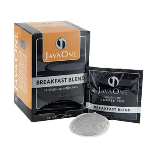 Picture of Java One Single-Serve Coffee Pods, Breakfast Blend, Carton Of 14