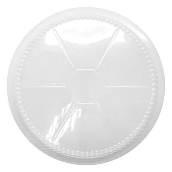 Picture of Karat Dome Lids For 9in Foil Containers, Clear, Pack Of 500 Lids