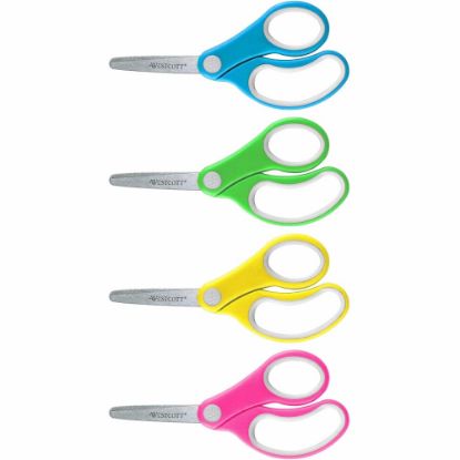 Picture of Westcott School Scissors, 5in, Blunt, Assorted Colors