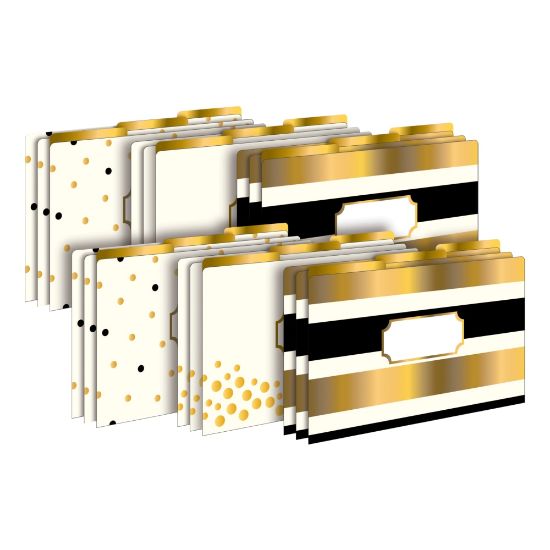 Picture of Barker Creek Tab File Folders, Legal Size, 24K Gold, Pack Of 18 Folders