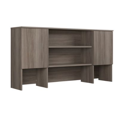 Picture of Sauder Affirm 72inW Storage Hutch, Hudson Elm