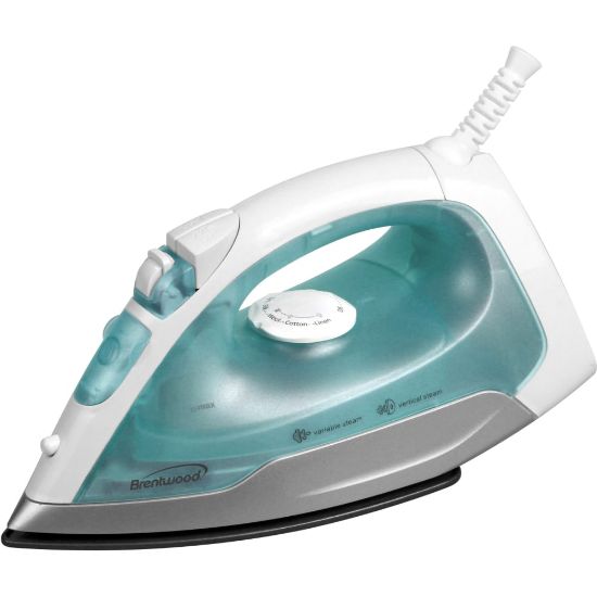 Picture of Brentwood Steam Iron Dry Spray Funtion White - Silver, White