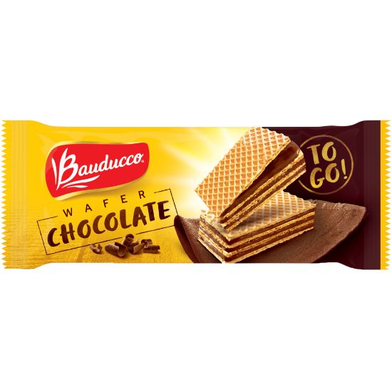 Picture of Bauducco Foods Chocolate Wafers, 1.4 Oz, 12 Packages Per Pack, Case Of 12 Packs