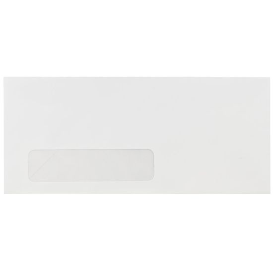 Picture of JAM Paper #10 Window Envelopes, 4-1/8 x 9-1/2, White, Pack Of 500 Envelopes