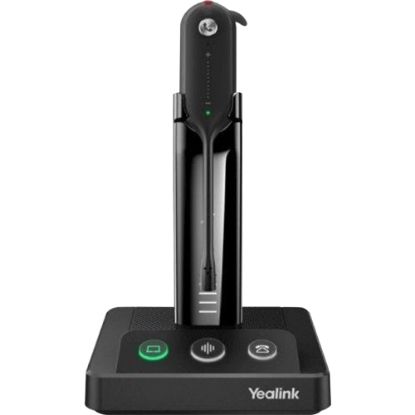 Picture of Yealink UC DECT Wireless Headset, Black, YEA-WH63-UC