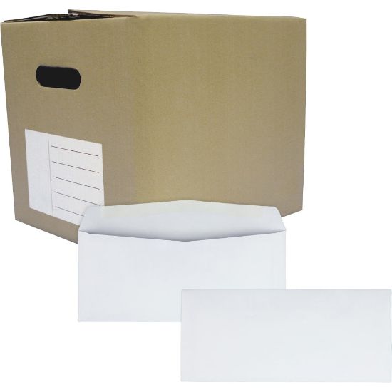 Picture of Quality Park #10 Preserve Envelopes, Gummed Seal, White, Box Of 1,000