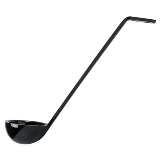 Picture of Cambro Camwear Plastic Serving Ladles, 0.75 Oz, 8-1/2in, Black, Pack Of 12 Ladles