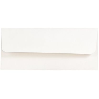 Picture of JAM Paper Booklet Money Envelopes With Gummed Closure, 3in x 6 11/16in, White, Pack Of 25