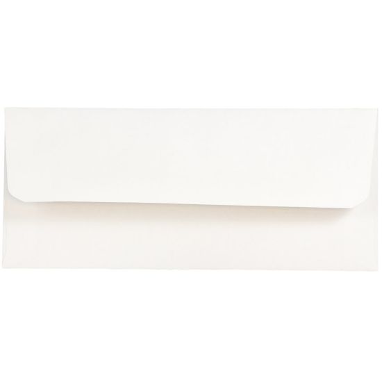 Picture of JAM Paper Booklet Money Envelopes With Gummed Closure, 3in x 6 11/16in, White, Pack Of 25