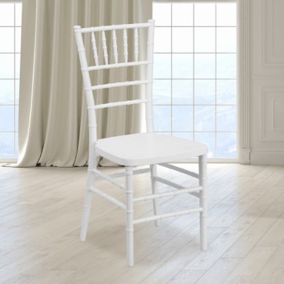 Picture of Flash Furniture HERCULES PREMIUM Series Stacking Chiavari Chair, White