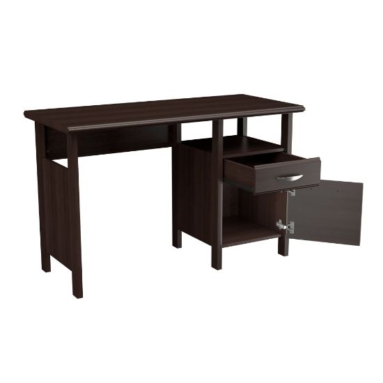 Picture of Inval 47inW Modern Writing Desk, Espresso