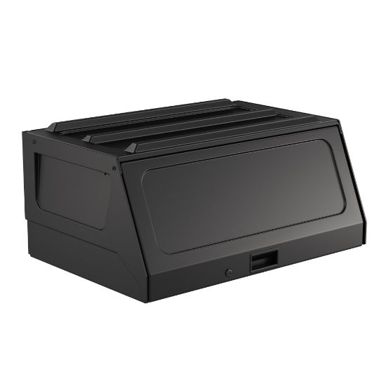 Picture of Suncast Commercial Lockable Hood, 14inH x 31-3/4inW x 22inD, Black