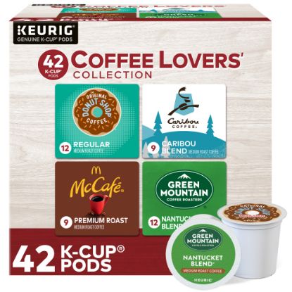 Picture of Green Mountain Coffee Coffee Lovers Collection Single-Serve K-Cup Variety Pack, Pack Of 42 K-Cup