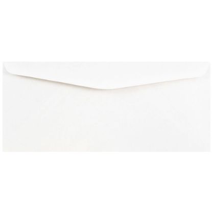 Picture of JAM PAPER #10 Business Commercial Envelopes, 4 1/8 x 9 1/2, White, Bulk 500/Box