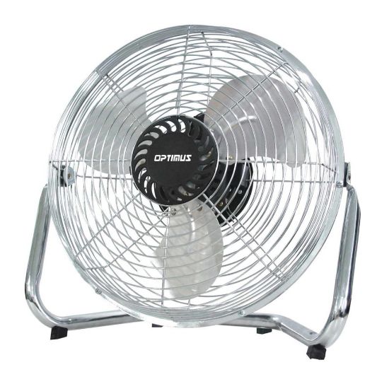 Picture of Optimus 9in 2-Speed Industrial-Grade High-Velocity Fan With Painted Grill, 12in x 23-3/4in