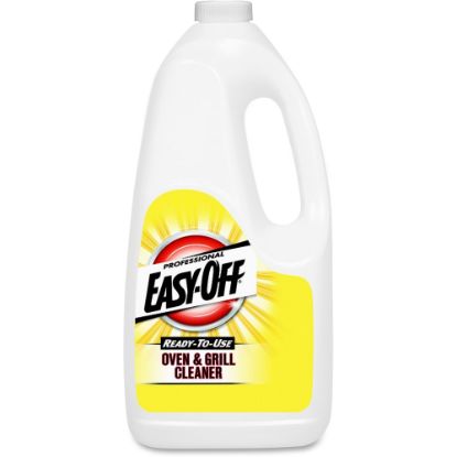 Picture of Easy-Off Easy Off Oven / Grill Cleaner - Ready-To-Use Spray - 64 fl oz (2 quart) - Bottle - 6 / Carton - Clear