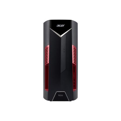 Picture of Acer Nitro 50 N50-600 - Tower - Core i5 9400F / up to 4.1 GHz - RAM 8 GB - SSD 512 GB - DVD-Writer - GF GTX 1650 - Gigabit Ethernet, IEEE 802.11ac Wave 2 - 802.11a/b/g/n/ac Wave 2, Bluetooth 5.0 - Win 10 Home 64-bit - monitor: none