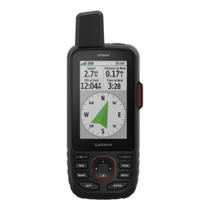 Picture of Garmin 67i 010-02812-00 Hiking Handheld GPS Device With 3in Display And inReach Satellite Technology