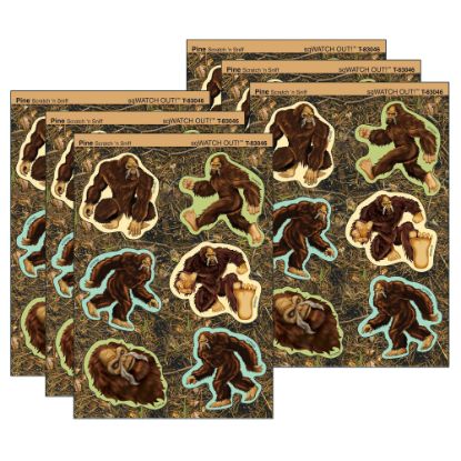 Picture of Trend Stinky Stickers, Watch Out!/Pine, 24 Stickers Per Pack, Set Of 6 Packs