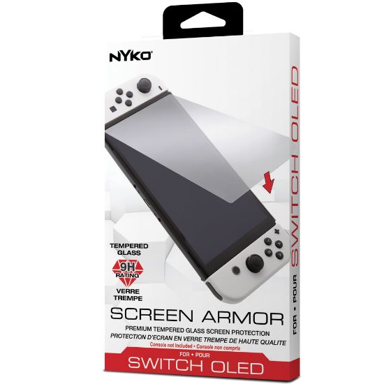 Picture of Nyko Screen Armor Screen Protector For Nintendo Switch OLED, Clear, NYK87318