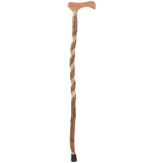 Picture of Brazos Walking Sticks Twisted Sassafras Walking Cane, 37in, Natural