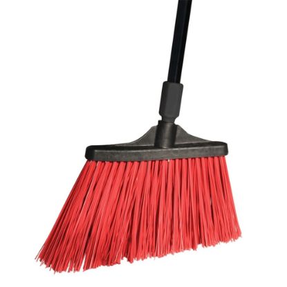 Picture of Ocedar Commercial PET MaxiStrong Angle Brooms, 48inH, Red, Case Of 6 Brooms