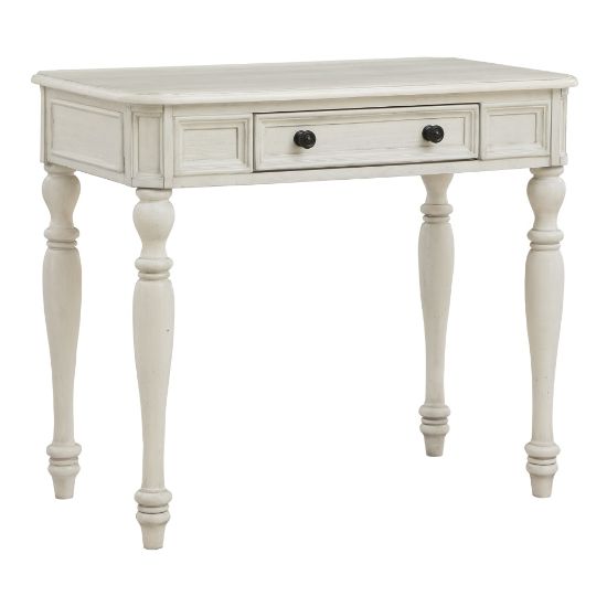 Picture of Office Star Country Meadows 36inW Writing Desk, Antique White