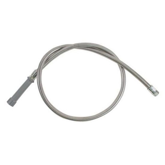 Picture of T&S Brass Flexible Stainless-Steel Pre-Rinse Hose, 44in