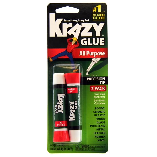 Picture of Krazy Glue Clear Original, .07 Oz Tubes, Pack Of 2