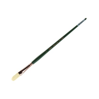 Picture of Silver Brush Grand Prix Paint Brush Series 1003, Size 8, Filbert, Hog Hair, Green