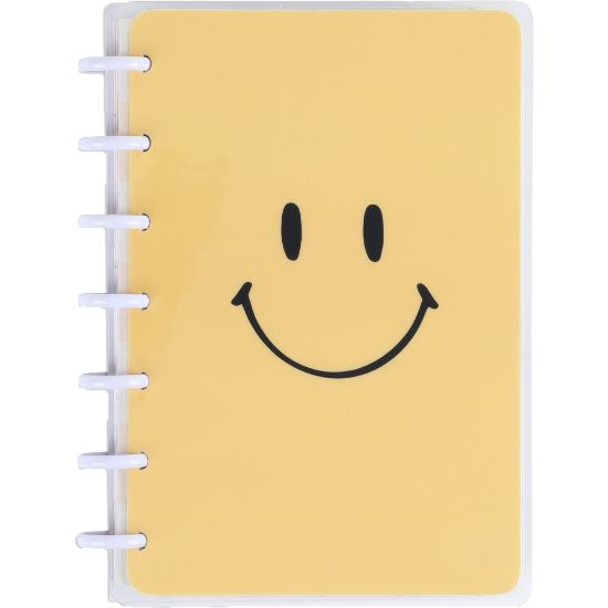 Picture of 2023-2024 Happy Planner Monthly/Weekly Mini Planner, 4-3/5in x 7in, Smiley Face, July 2023 To June 2024, PPMD12-142