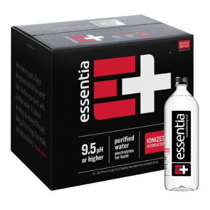 Picture of Essentia Ionized Alkaline Water Variety Pack, 50.4 Oz, Pack Of 12 Bottles