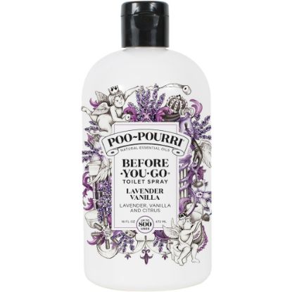 Picture of Poo-Pourri Before You Go Toilet Spray, 16 Oz, Lavender Vanilla Citrus, Pack Of 6 Bottles