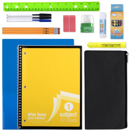 Picture of Trailmaker 20-Piece School Supply Kit