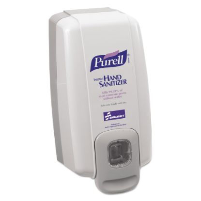 Picture of SKILCRAFT Purell Wall Dispenser, 10in x 5-3/16in x 4in, Gray (AbilityOne 4510015219866)