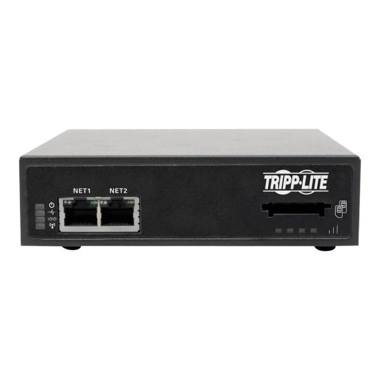 Picture of Tripp Lite 8-Port Console Server Cellular Gateway Dual GB NIC & SIM, 4G LTE - Console server - 8 ports - 1GbE, RS-232 - AT&T, Rogers, Telus - TAA Compliant