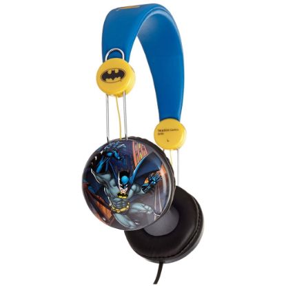 Picture of Sakar Batman Over The Ear Kids Headphones, Blue