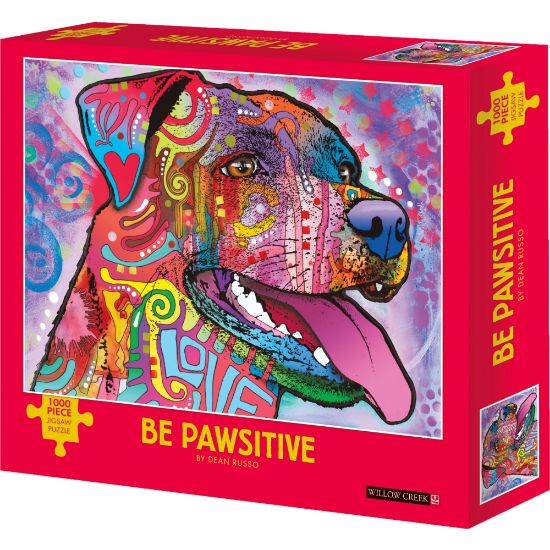 Picture of Willow Creek Press 1,000-Piece Puzzle, Be Pawsitive